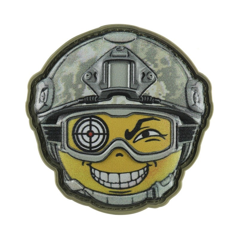 Nášivka helma M-Tac Emoji 25 - multicam