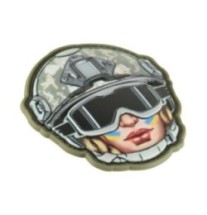 Nášivka helma M-Tac Emoji 49 - multicam