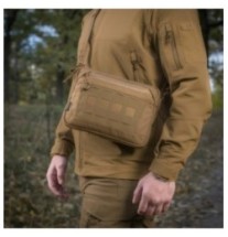Taška cez rameno M-Tac Admin Bag Elite - coyote