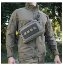 Taška cez rameno M-Tac Admin Bag Elite - ranger green-čierna