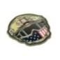 Nášivka helma M-Tac Emoji USA 1 - multicam