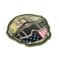 Nášivka helma M-Tac Emoji USA 1 - multicam