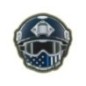Nášivka helma M-Tac Emoji USA 2 - navy