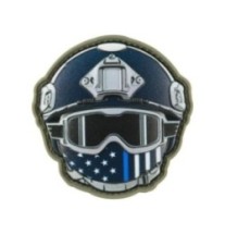 Nášivka helma M-Tac Emoji USA 2 - navy
