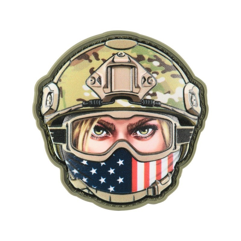 Nášivka helma M-Tac Emoji USA 3 - multicam
