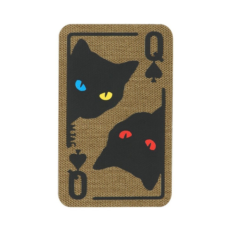 Nášivka M-Tac Queen of Spades - coyote Nášivka M-Tac Queen of Spades - coyote
