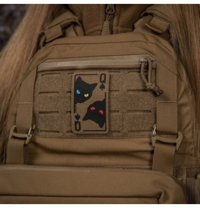 Nášivka M-Tac Queen of Spades - coyote