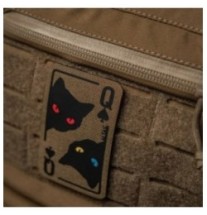 Nášivka M-Tac Queen of Spades - coyote