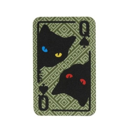 Nášivka M-Tac Queen of Spades - olivová