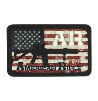 Nášivka M-Tac vlajka USA American Rifle - farebná