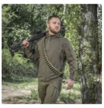 Puzdro na brokovú muníciu M-Tac Bandolier Elite - ranger green
