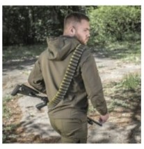 Puzdro na brokovú muníciu M-Tac Bandolier Elite - ranger green