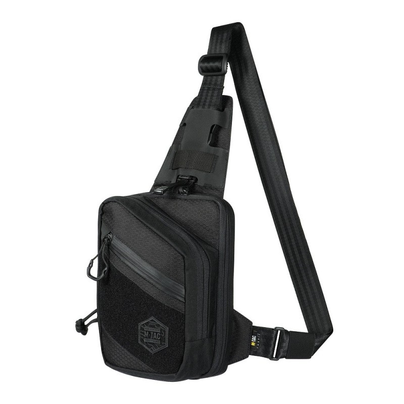 Batoh na zbraň M-Tac Sling Pištoľ Bag Elite Hex Velcro - čierny