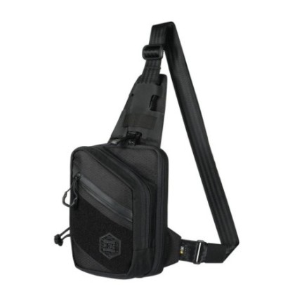 Batoh na zbraň M-Tac Sling Pištoľ Bag Elite Hex Velcro - čierny
