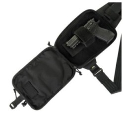 Batoh na zbraň M-Tac Sling Pištoľ Bag Elite Hex Velcro - čierny