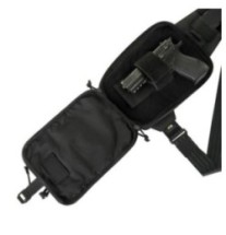 Batoh na zbraň M-Tac Sling Pištoľ Bag Elite Hex Velcro - čierny