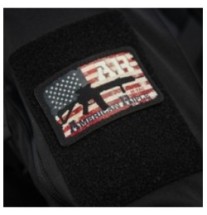 Nášivka M-Tac vlajka USA American Rifle - farebná