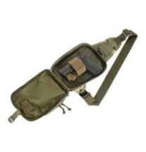 Batoh na zbraň M-Tac Sling Pištoľ Bag Elite Hex Velcro - multicam-olivový