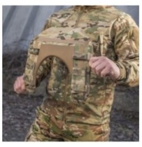 Ramenný chránič k nosičom plátov M-Tac Shoulder Damper QRS - multicam