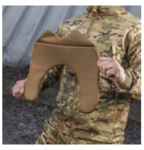 Ramenný chránič k nosičom plátov M-Tac Shoulder Damper QRS - multicam
