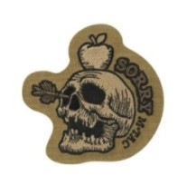 Nášivka M-Tac Sorry Skull - coyote