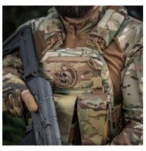 Nášivka M-Tac Sorry Skull - coyote