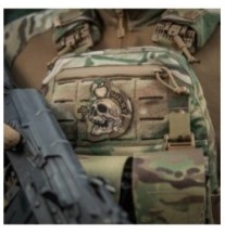 Nášivka M-Tac Sorry Skull - multicam