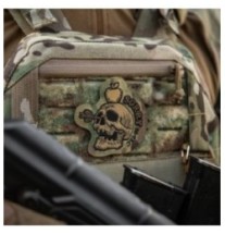 Nášivka M-Tac Sorry Skull - multicam