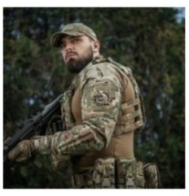 Nášivka M-Tac Sorry Skull - multicam