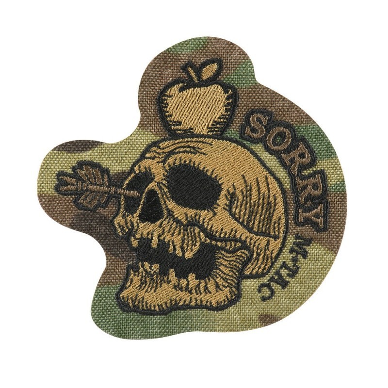 Nášivka M-Tac Sorry Skull - multicam-coyote Nášivka M-Tac Sorry Skull - multicam-coyote