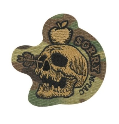 Nášivka M-Tac Sorry Skull - multicam-coyote