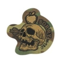 Nášivka M-Tac Sorry Skull - multicam-coyote