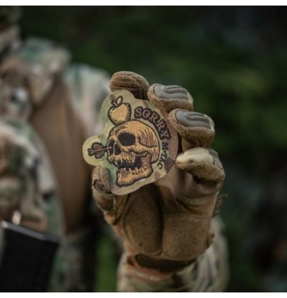 Nášivka M-Tac Sorry Skull - multicam-coyote