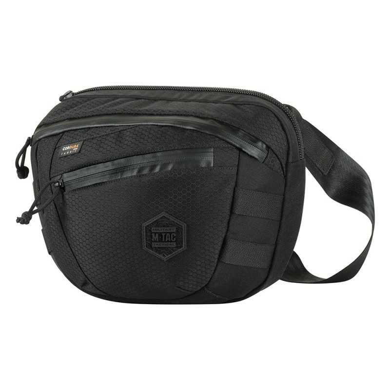 Taška cez rameno M-Tac Sphaera Hex Hardsling Bag Large Elite - čierna