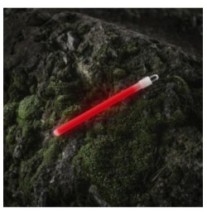Svietiaca tyčinka M-Tac Light Glow Stick 15 cm - červená