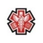 Nášivka M-Tac Paramedic 3D - červená-biela Nášivka M-Tac Paramedic 3D - červená-biela