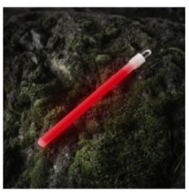 Svietiaca tyčinka M-Tac Light Glow Stick 15 cm - červená