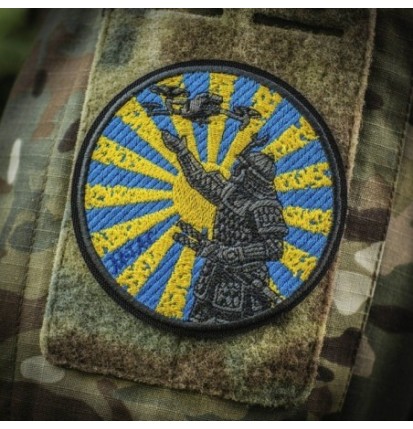Nášivka M-Tac Way of The Samurai - farebná-čierna