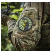 Nášivka M-Tac Way of The Samurai - farebná-čierna