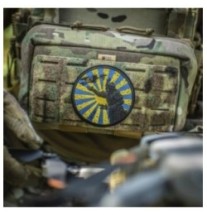 Nášivka M-Tac Way of The Samurai - farebná-čierna