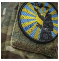 Nášivka M-Tac Way of The Samurai - farebná-čierna