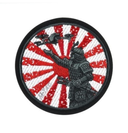 Nášivka M-Tac Way of The Samurai - červená-čierna