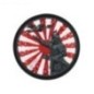 Nášivka M-Tac Way of The Samurai - červená-čierna Nášivka M-Tac Way of The Samurai - červená-čierna
