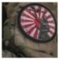 Nášivka M-Tac Way of The Samurai - červená-čierna Nášivka M-Tac Way of The Samurai - červená-čierna
