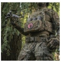 Nášivka M-Tac Way of The Samurai - červená-čierna
