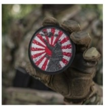 Nášivka M-Tac Way of The Samurai - červená-čierna