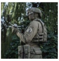 Nášivka M-Tac Way of The Samurai - olivová
