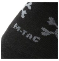 Ľahké letné ponožky M-Tac Pirate Skull Lower - čierne, 43-46