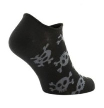 Ľahké letné ponožky M-Tac Pirate Skull Lower - čierne, 43-46