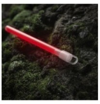 Svietiaca tyčinka M-Tac Light Glow Stick 15 cm - červená